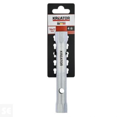 Llave Fija de Tubo Acero 16mm/17mm.