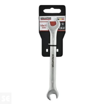 Llave Fija 2 Bocas Acero 10mm/11mm