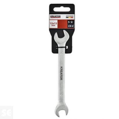 Llave Fija 2 Bocas Acero 12mm/13mm.