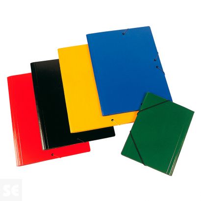 Carpeta Gomas Folio Nº8 Negro