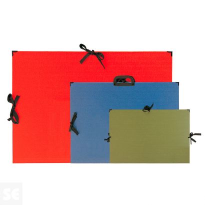 Carpeta A3 Cintas, Asas y Cantoneras Caja Surtida