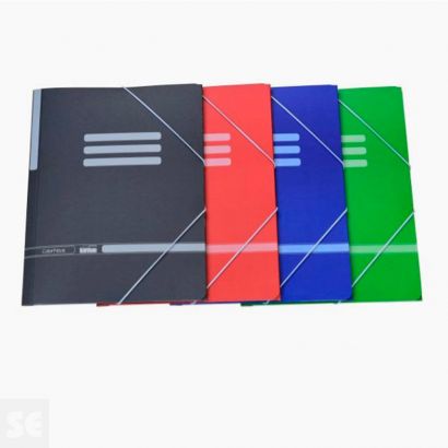 Carpeta Gomas y Solapas Folio Nº6 Colornova Azul