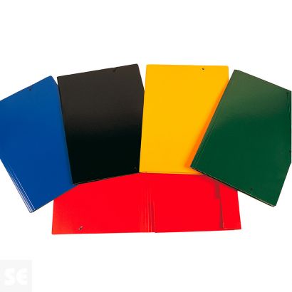 Carpeta Dibujo A2 Gomas Brillo Paq. Surtido