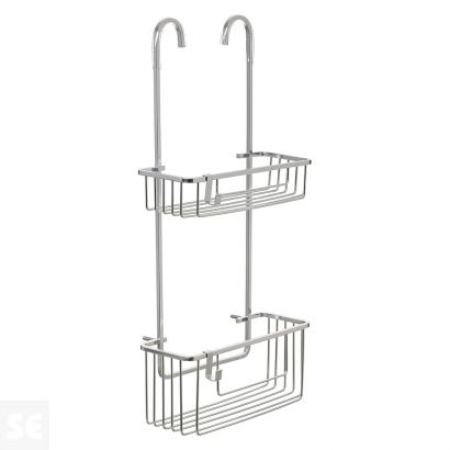 Cestillo con Colgador Grifo 2 Alt Aluminium