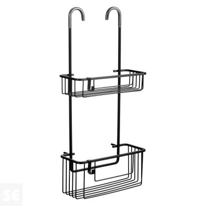 Cestillo con Colgador Grifo 2 Alt Aluminium Black