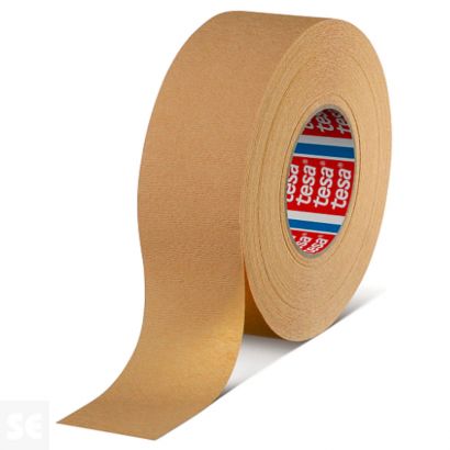 Cinta Tesakrepp Curva Beige Papel 9 mm x 50 m Rollo