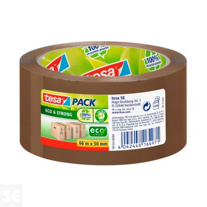 Cinta Adhesiva Tesapack Marrón 66 m x 50 mm