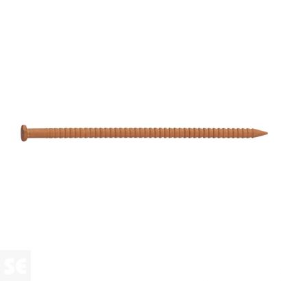Clavos de Acero Marrón 18x38 mm. (40 gramos)