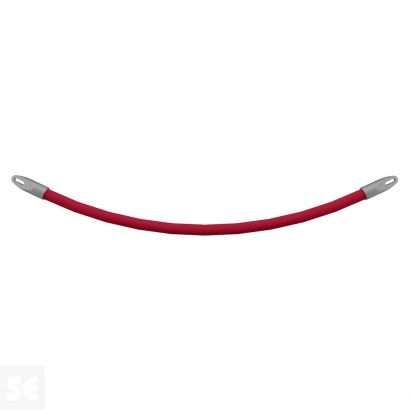 Cordón Rojo Catenaria 150 cm C/Terminales Inox.