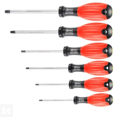 Destornillador Set TX 6-Piezas