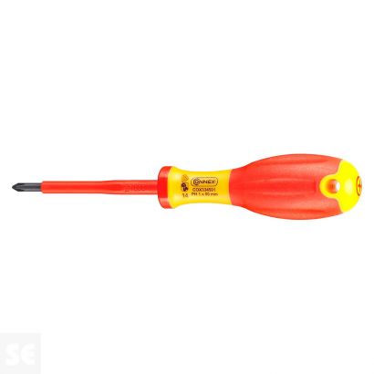 Destornillador Electricista VDE Ph 1x80 mm