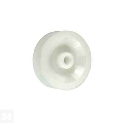 Rueda Recambio Polea Poliamida diam. 65x8mm.