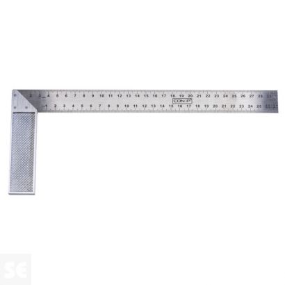 Escuadra Carpintero Acero-Aluminio 300 mm