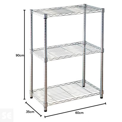 Estantería Stylo 3 Baldas/60 90x60x35 cm