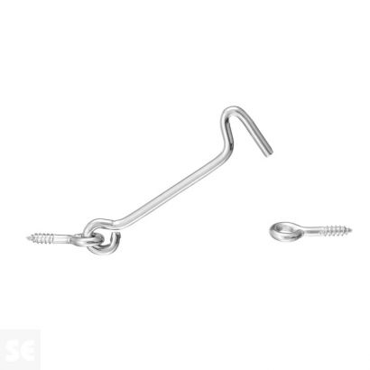 Gancho con Ojales Cincado 80 M 4,2x80 Vz (6 uds.)