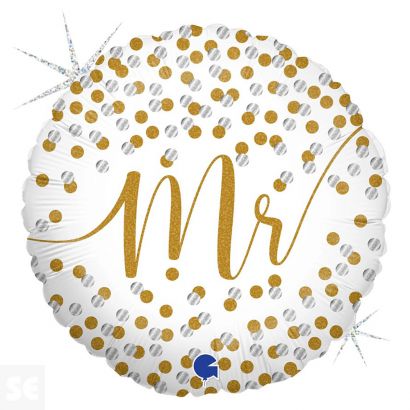 Globo Mrs Confetti 45x45 cm