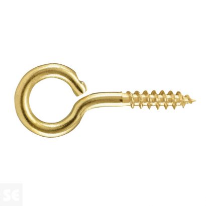 Hembrilla Cerrada Madera Latón 3,0x20x8 mm (10 uds.)