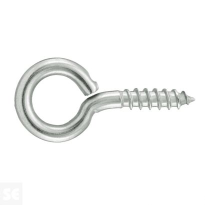 Hembrilla Cerrada Madera Inoxidable 3,0x16x8 mm (6 uds.)