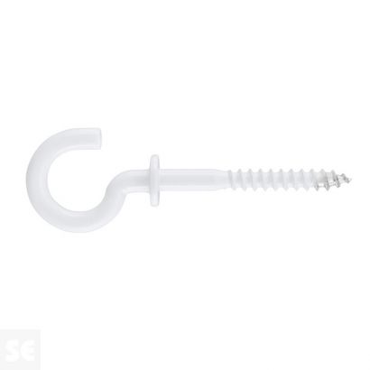 Hembrilla Abierta Madera Blanco 5,0x75 mm (8 uds.)