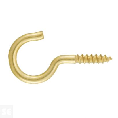 Hembrilla Abierta Madera Latón 2,6x30 mm (15 uds.)