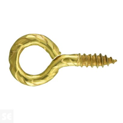 Hembrilla Cerrada Madera Latonada 4,0x20x10 mm (6 uds.)