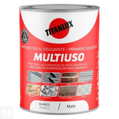 Titanlux Imprimacion Multiuso Blanco 750 ml