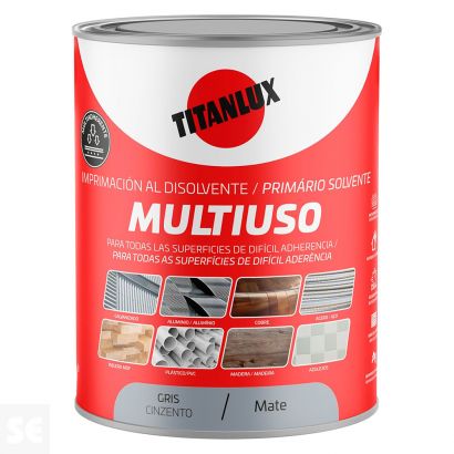 Titanlux Imprimacion Multiuso Gris 250 ml