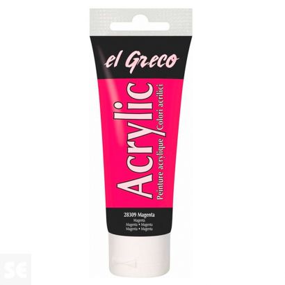 Pintura el Greco Magenta Acrílica 75ml