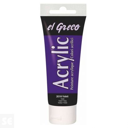 Pintura el Greco Violeta Acrílica 75ml
