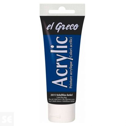 Pintura el Greco Azul Cobalto Osc Acrílica 75ml