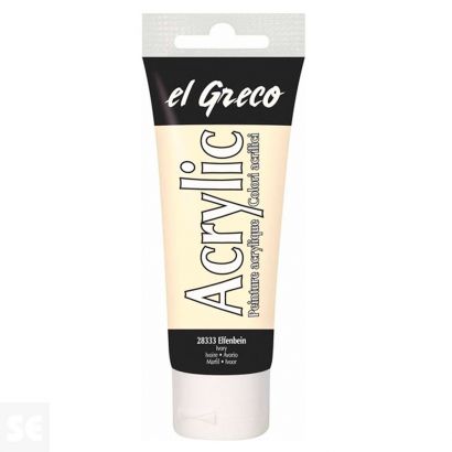 Pintura el Greco Marfil Acrílica 75ml