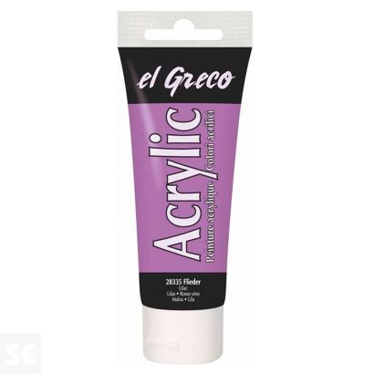 Pintura el Greco Lila Acrílica 75ml