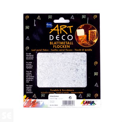 Art Deco Copitos Color Plata 1G K99432