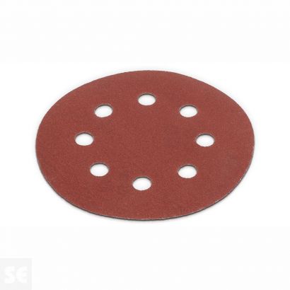 Papel Lija para Madera Krt230008 115mm Grano 180 (5u.)