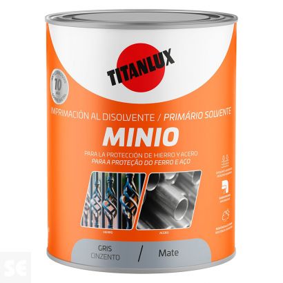 Titanlux Minio Sintetico Gris 750 ml