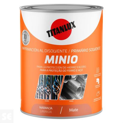 Titanlux Minio Sintetico Naranja 250 ml