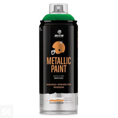 Pintura Mtn Pro Metalizado R-6035 400 ml Verde 400 ml