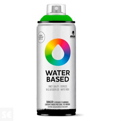 Pintura Spray Mtn Wb4 Verde Flúor 400 ml