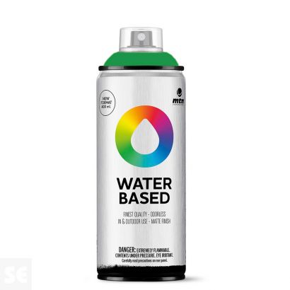 Pintura Spray Mtn Wb4 Rv-6018 Verde Valle 400 ml