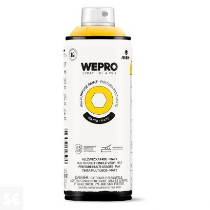 Pintura Mtn Wepro Solvent Amarillo Bart 400 ml