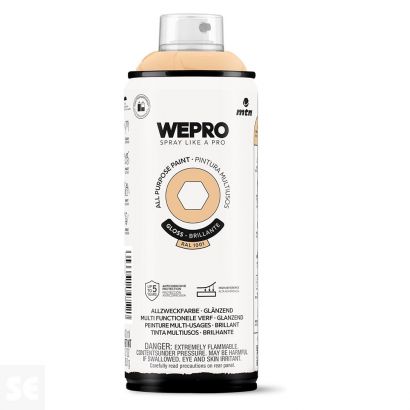Pintura Mtn Wepro Solvent Amarillo Pancake 400 ml