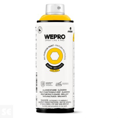 Pintura Mtn Wepro Solvent Amarillo Samba 400 ml