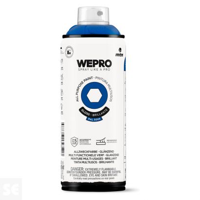 Pintura Mtn Wepro Solvent Azul Magia 400 ml