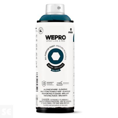 Pintura Mtn Wepro Solvent Azul Moana 400 ml