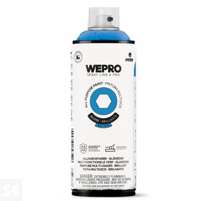 Pintura Mtn Wepro Solvent Azul Surf 400 ml