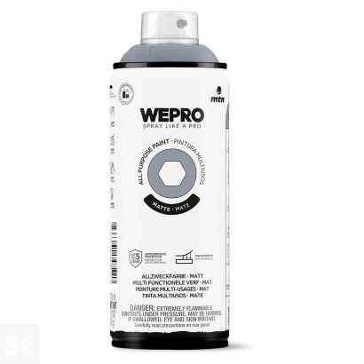 Pintura Mtn Wepro Solvent Gris Baloo 400 ml