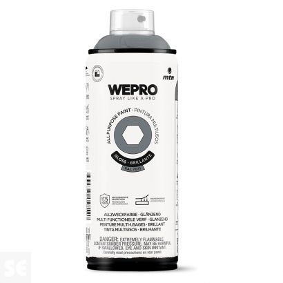 Pintura Mtn Wepro Solvent Gris Berlín 400 ml