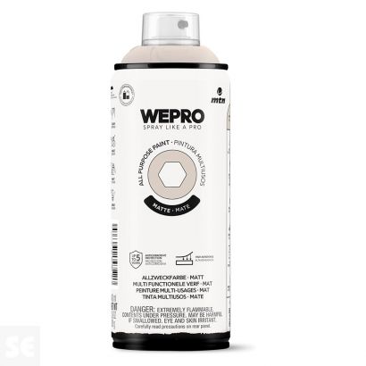Pintura Mtn Wepro Solvent Gris Rapa Nui 400 ml