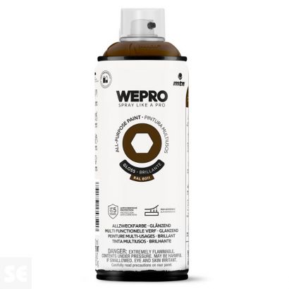 Pintura Mtn Wepro Solvent Marrón Jazz 400 ml