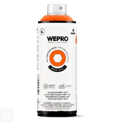 Pintura Mtn Wepro Solvent Naranja Spritz 400 ml
